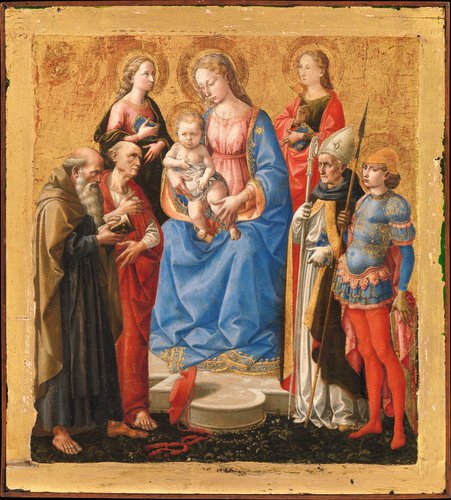 Pesellino (Francesco di Stefano) | Madonna and Child with Six Saints | The Metropolitan Museum of Art