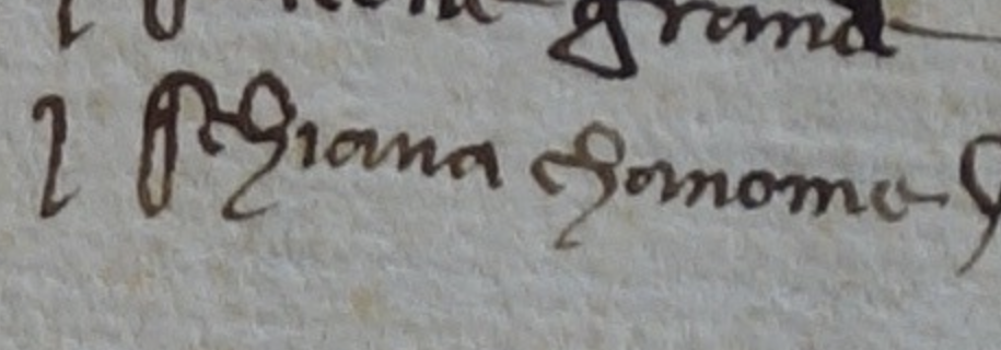 " A slave named Angesa"
