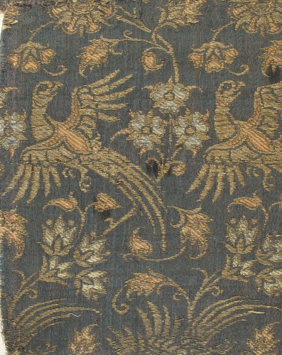 Textile with Brocade, Italian, 14th century